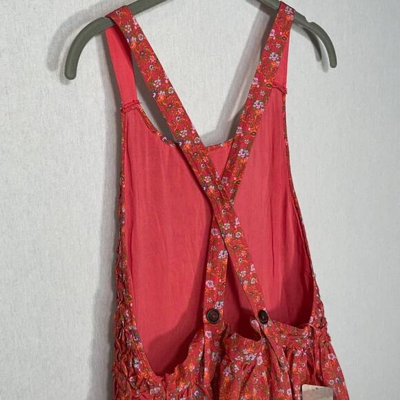 Free People petunia backless mini dress in ditsy floral print S - Picture 9 of 12